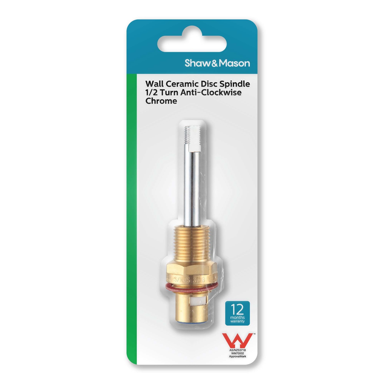 Chrome Plate Ceramic Disc Wall Spindle