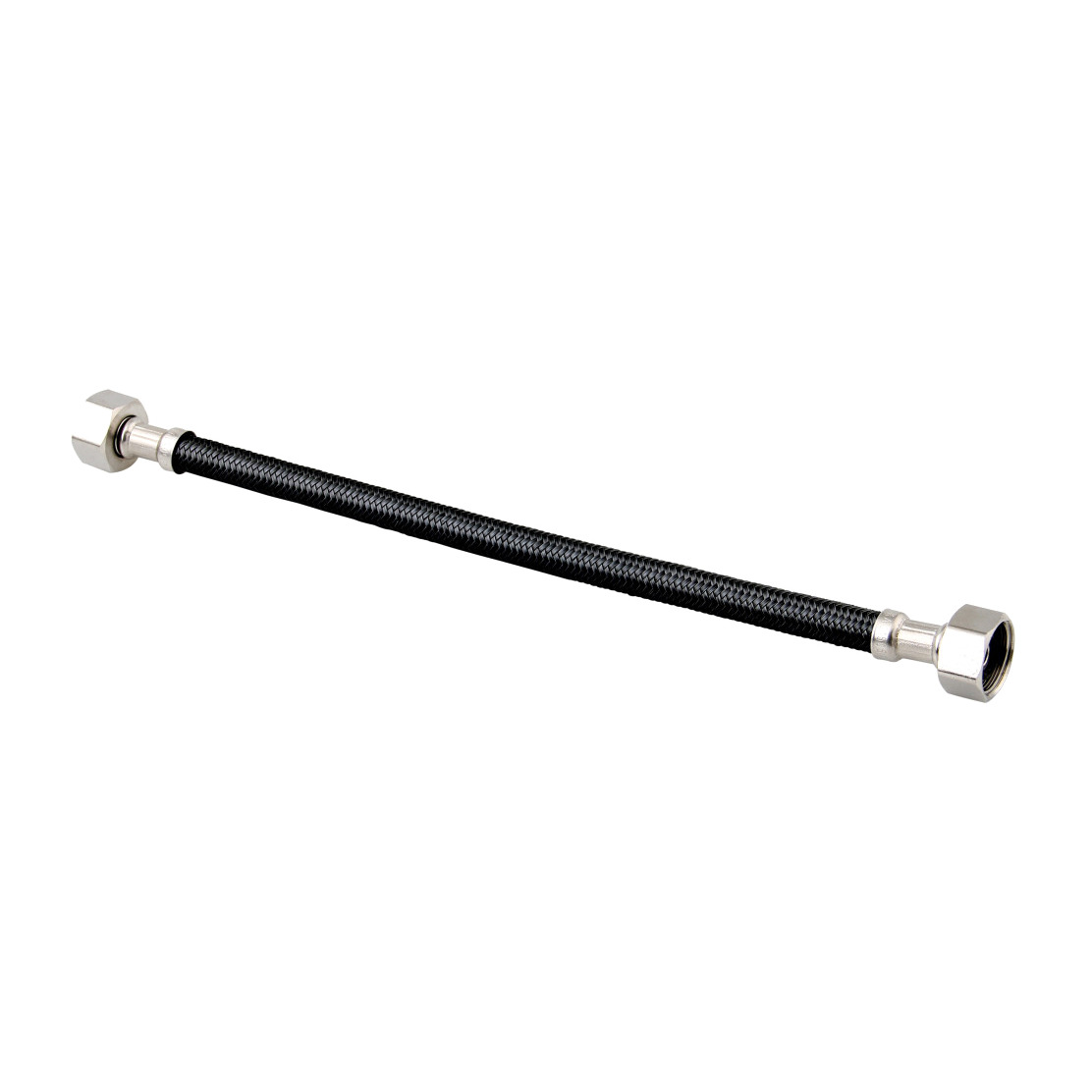 150 mm Black Premium Stainless Steel Mixer Tap Extension 2 Pack